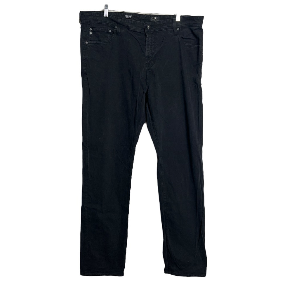 AG Adriano Goldschmied Jeans The Everett Slim Straight Black Straight Leg